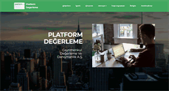 Desktop Screenshot of platformgd.com.tr