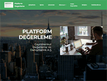 Tablet Screenshot of platformgd.com.tr